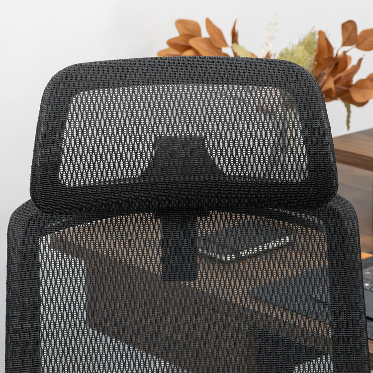 Chaise en maille à haut dossier réglable Desky