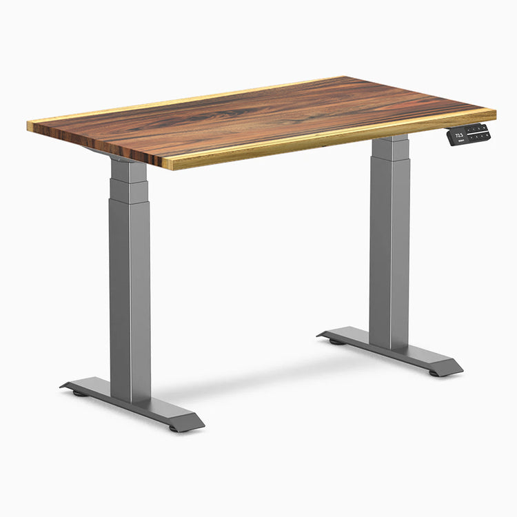 Desky Dual Mini Hardwood Sit Stand Desk-Desky Canada