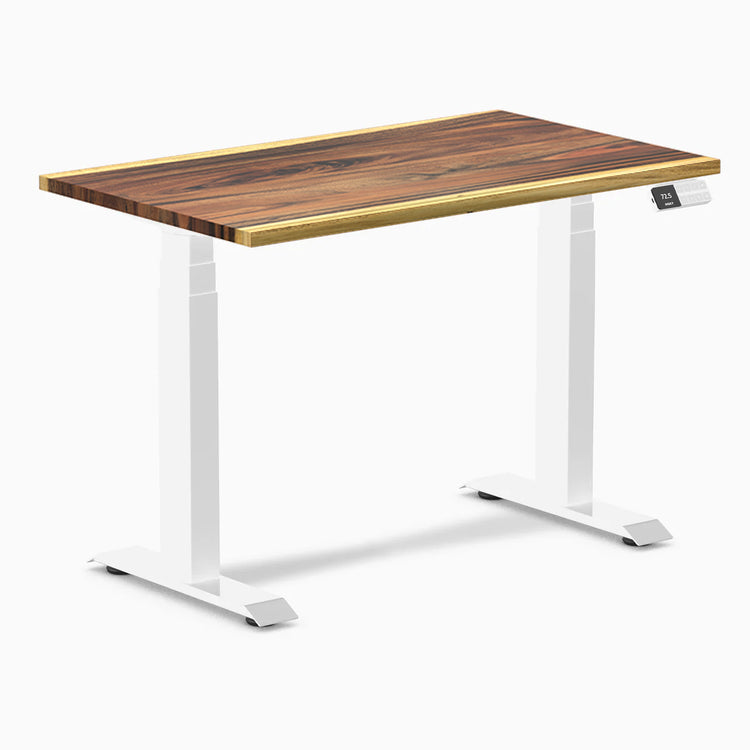 Desky Dual Mini Hardwood Sit Stand Desk-Desky Canada