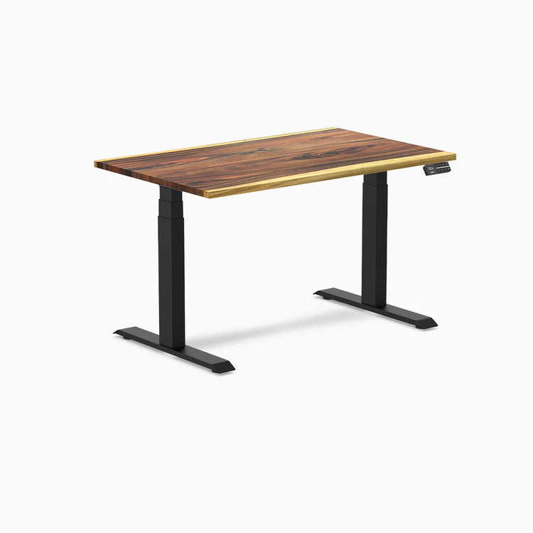Desky Dual Hardwood Sit Stand Desk-Desky Canada