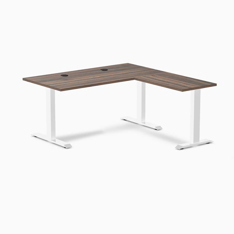 Desky Zero Laminate L-Shape Office Desk