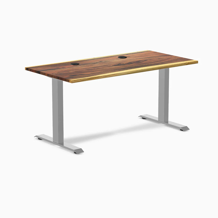 Bureau de bureau en bois dur Desky Zero