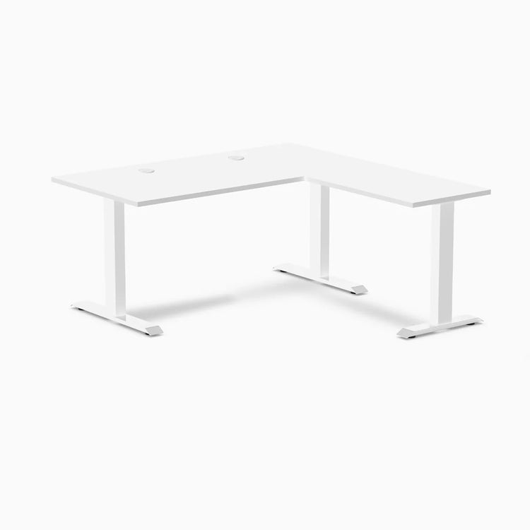Desky Zero Laminate L-Shape Office Desk