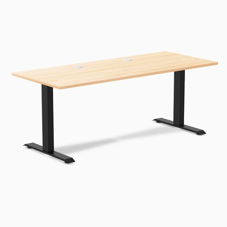 Bureau de bureau en bois dur Desky Zero