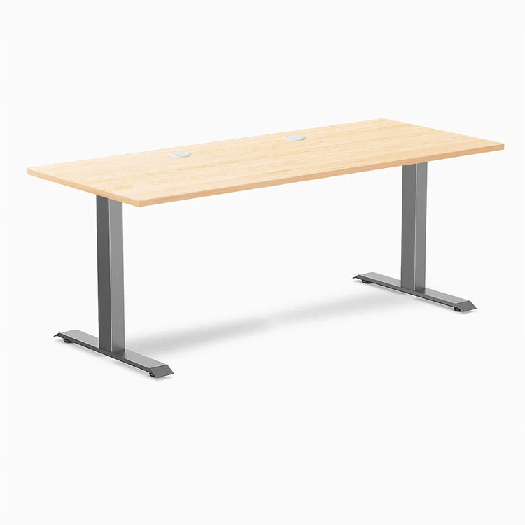 Bureau de bureau en bois dur Desky Zero