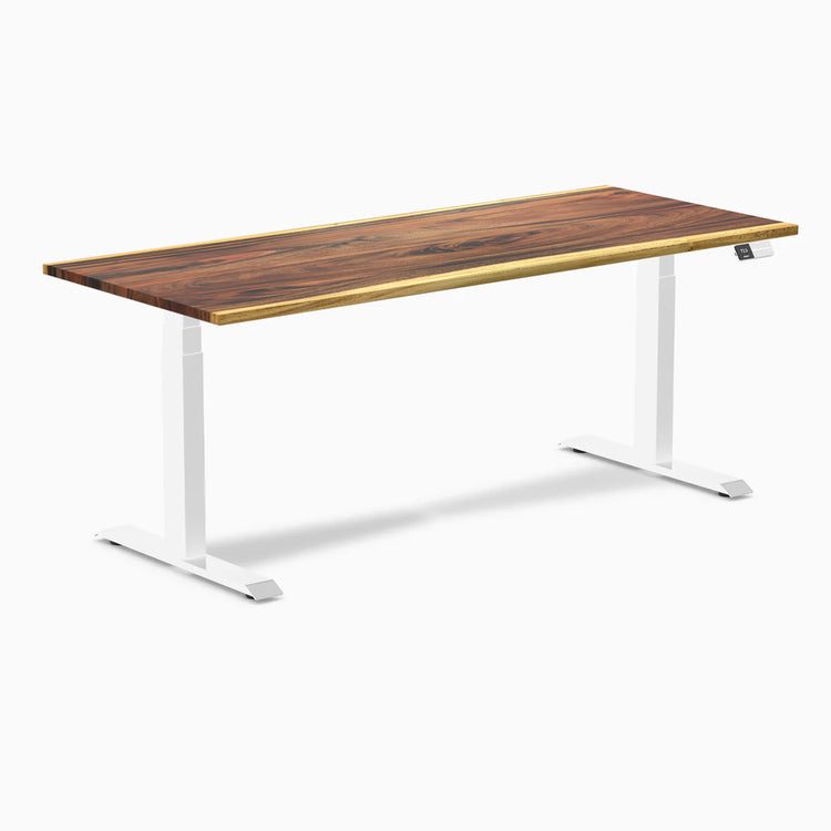 Desky Dual Hardwood Sit Stand Desk-Desky Canada