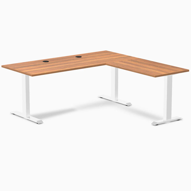 Desky Zero Laminate L-Shape Office Desk