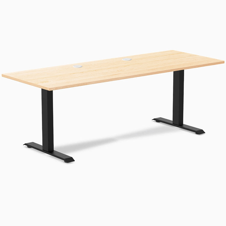 Bureau de bureau en bois dur Desky Zero