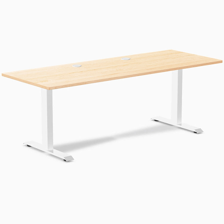 Bureau de bureau en bois dur Desky Zero