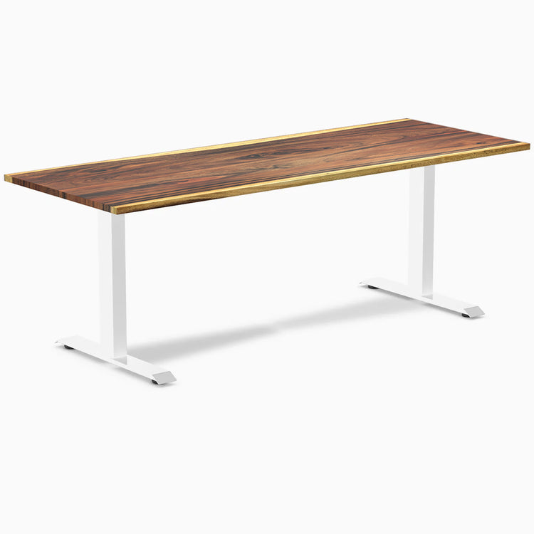 Desky Zero Hardwood Office Desk-Desky Canada