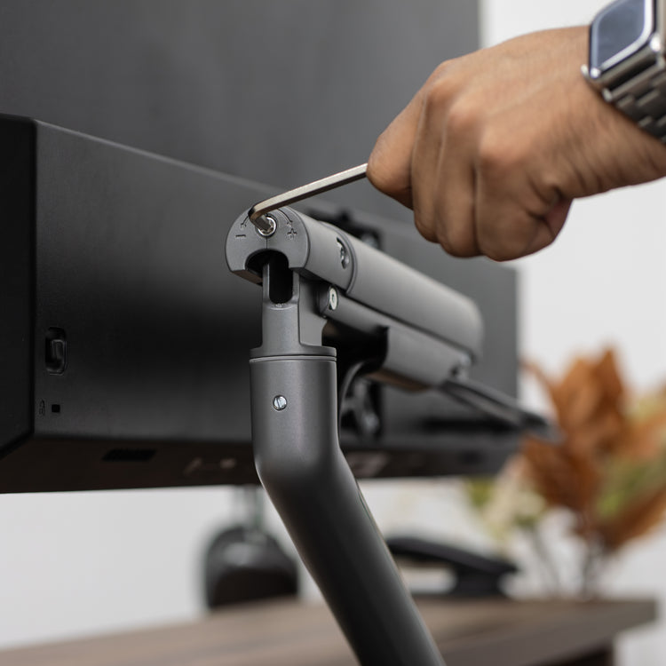 Desky Single Slim Aluminium Monitor Arm