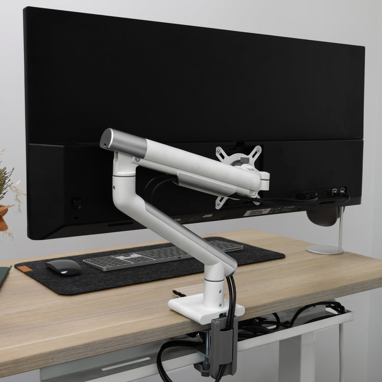 Desky Single Slim Aluminium Monitor Arm