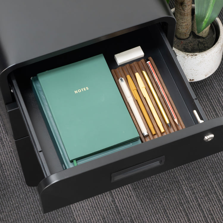 Desky 3 Drawer Mobile Filing Cabinet