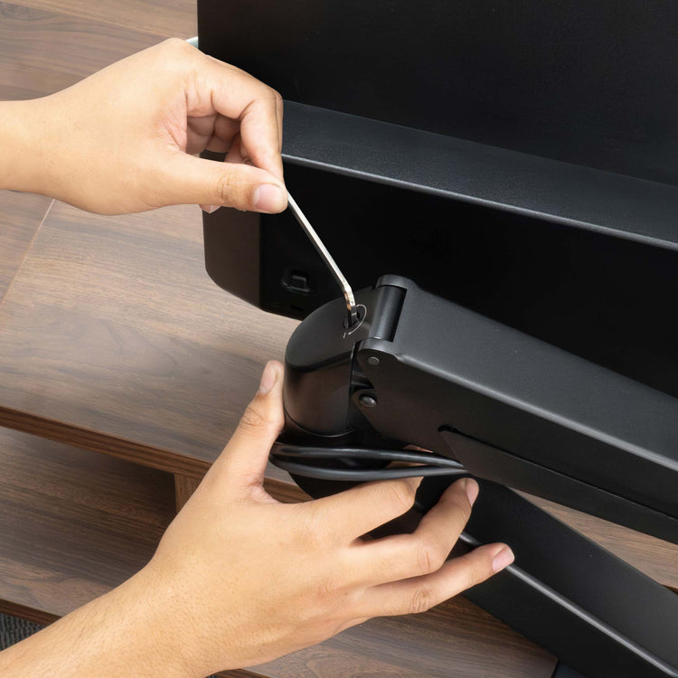 Bras unique d'écran Desky