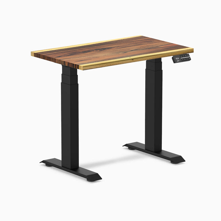 Desky Dual Mini Hardwood Sit Stand Desk-Desky Canada