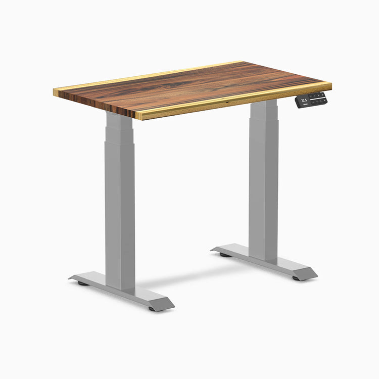 Desky Dual Mini Hardwood Sit Stand Desk-Desky Canada