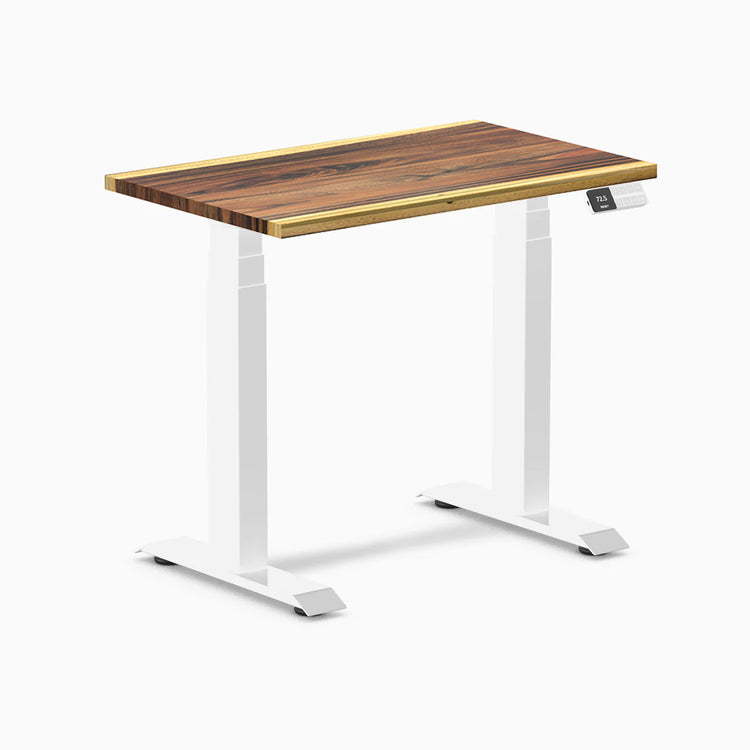 Desky Dual Mini Hardwood Sit Stand Desk-Desky Canada