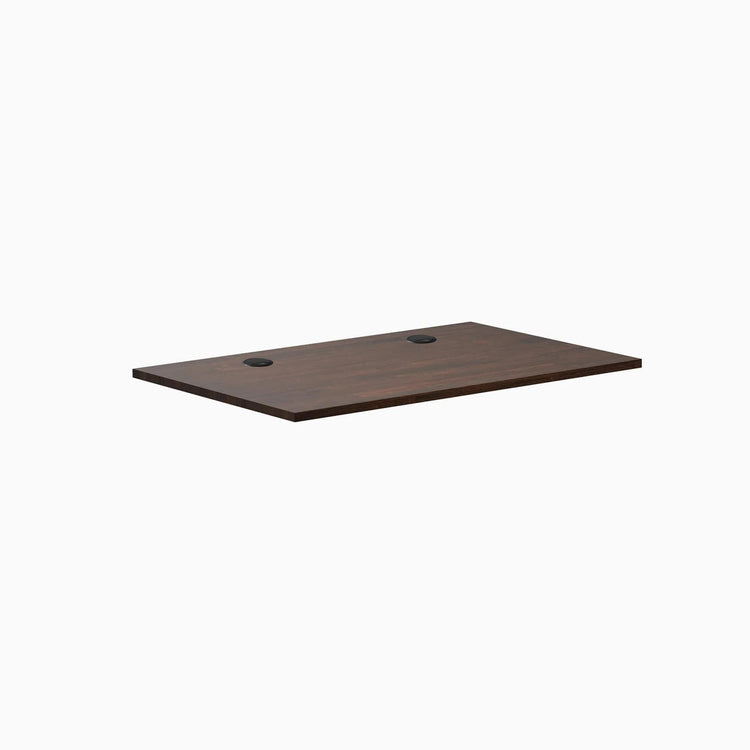 Surface de bureau en bois d'hévéa