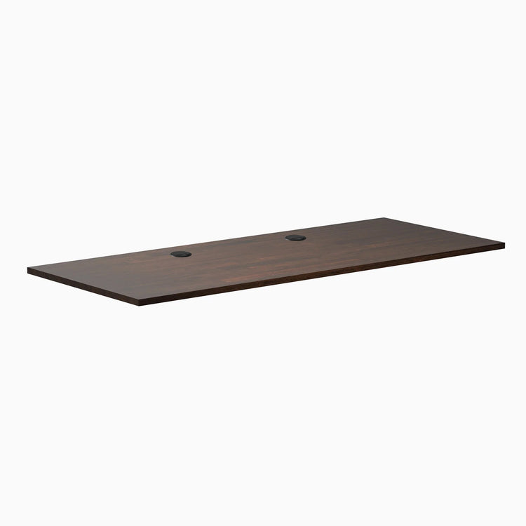 Surface de bureau en bois d'hévéa