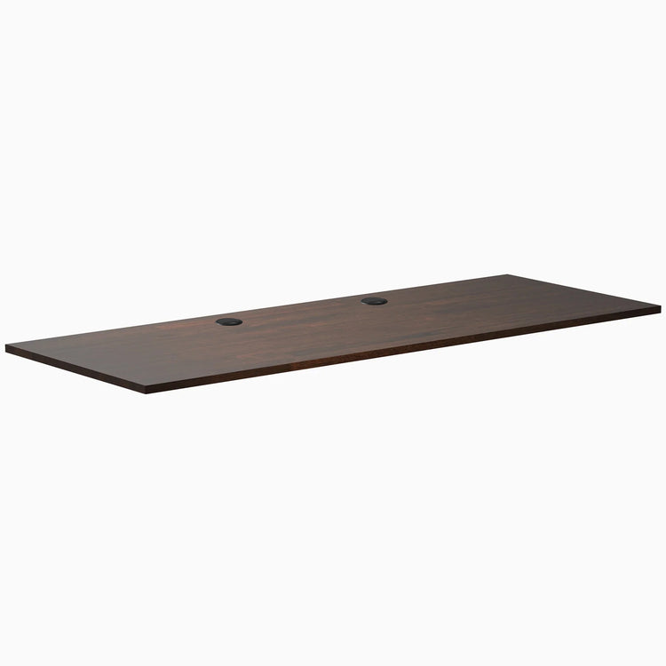Surface de bureau en bois d'hévéa