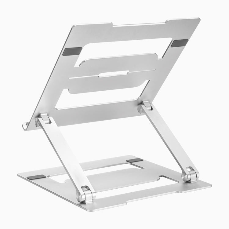 adjustable laptop riser back view