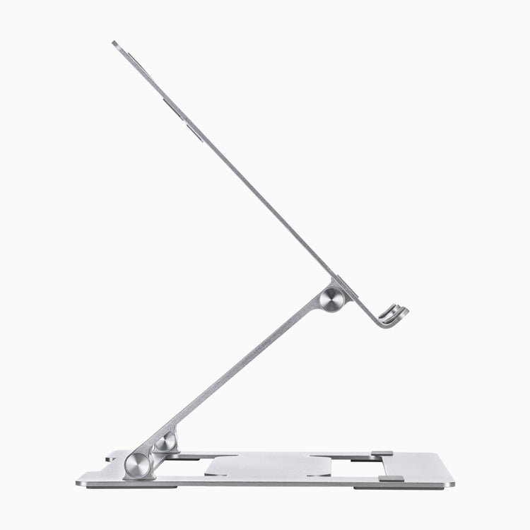 adjustable laptop riser side view