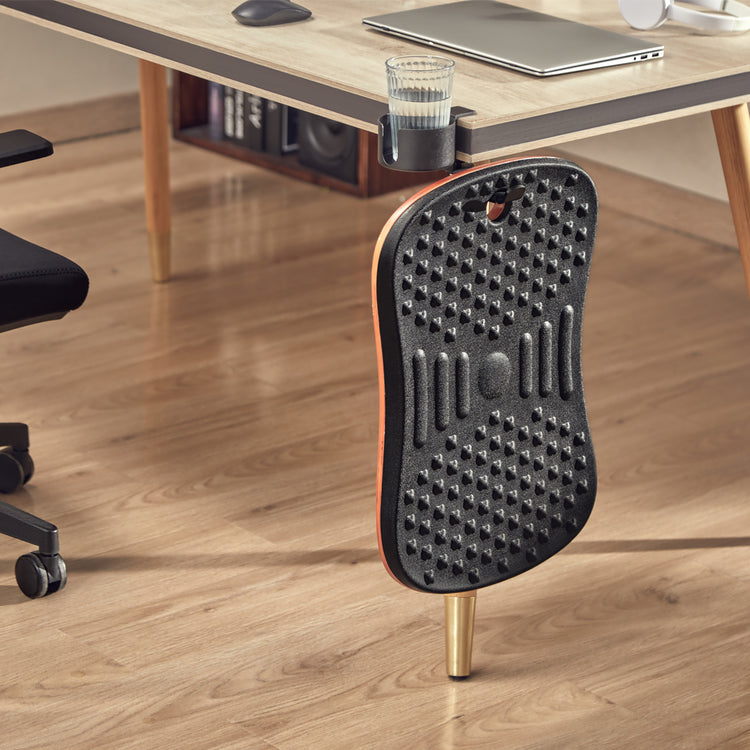 Desky Balance Board hanging on desk - Desky Canada
