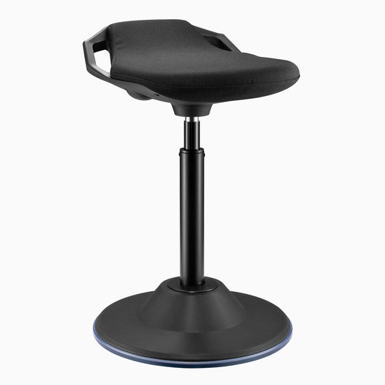 Black sit stand stool