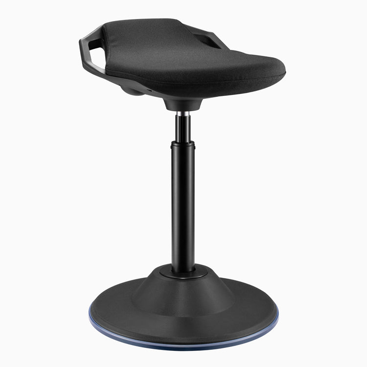 Black sit stand stool