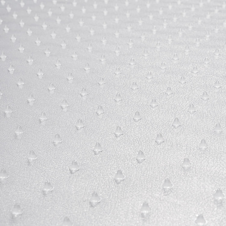 Dimpled chair mat detail