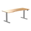 dual ergo edge height adjustable desk