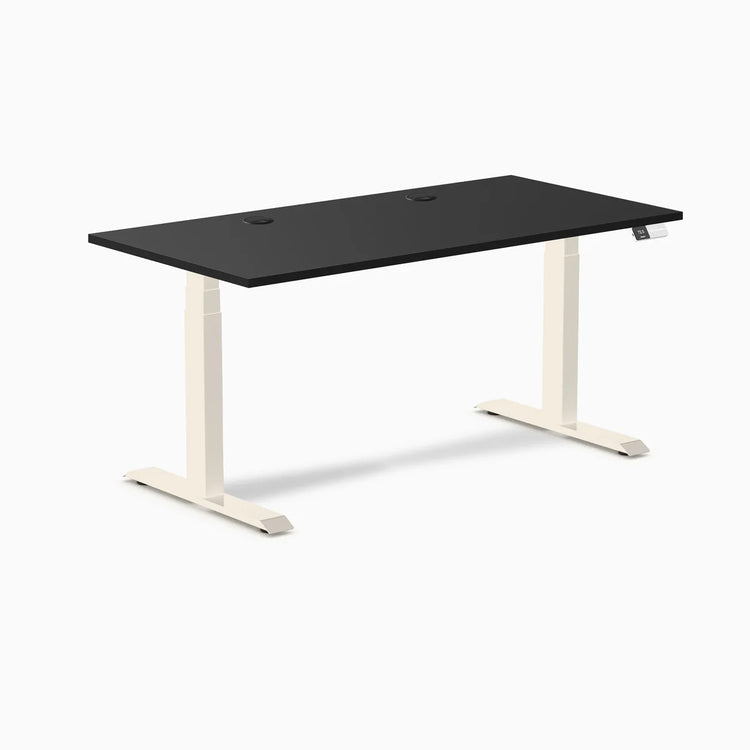 Bureau assis-debout double stratifié Desky