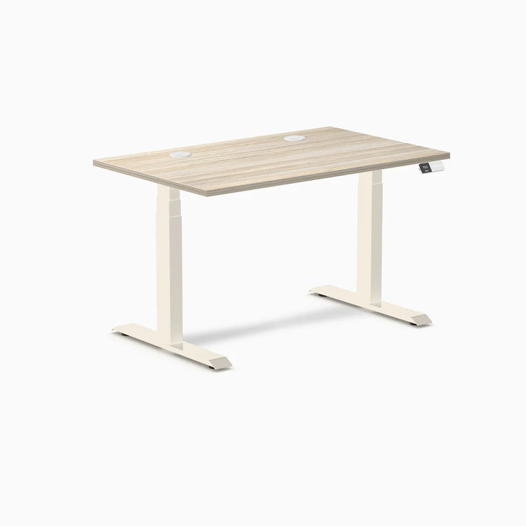Desky Dual Laminate Sit Stand Desk