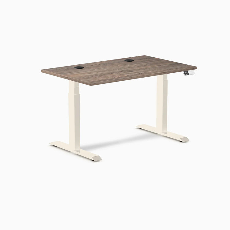 Desky Dual Laminate Sit Stand Desk