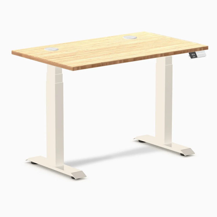 Bureau assis-debout Desky Dual Mini en bambou
