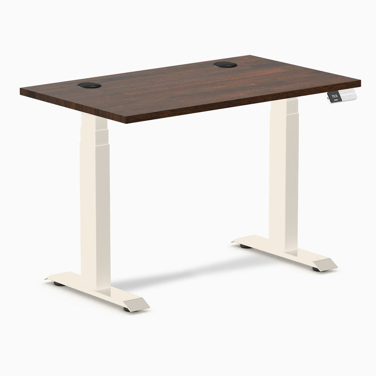 Desky Dual Mini Rubberwood Sit Stand Desk