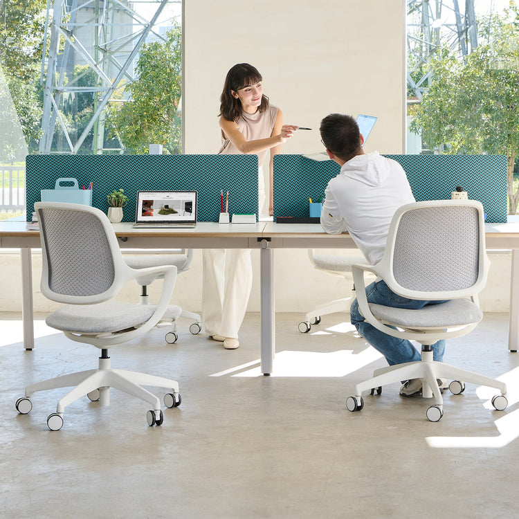 Evoque low back chair ergonomic office chair - Desky