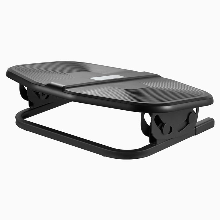 Rippled ergonomic foot rest