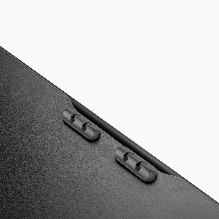 Desky Keyboard Tray-Black- Cable management