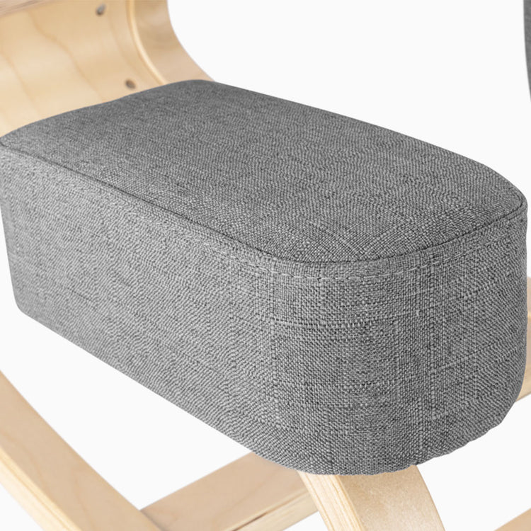 Padded kneeling stool