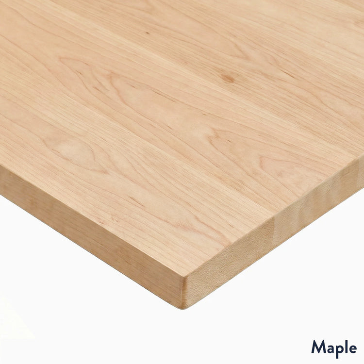 Desky Zero Hardwood L-Shape Office Desk