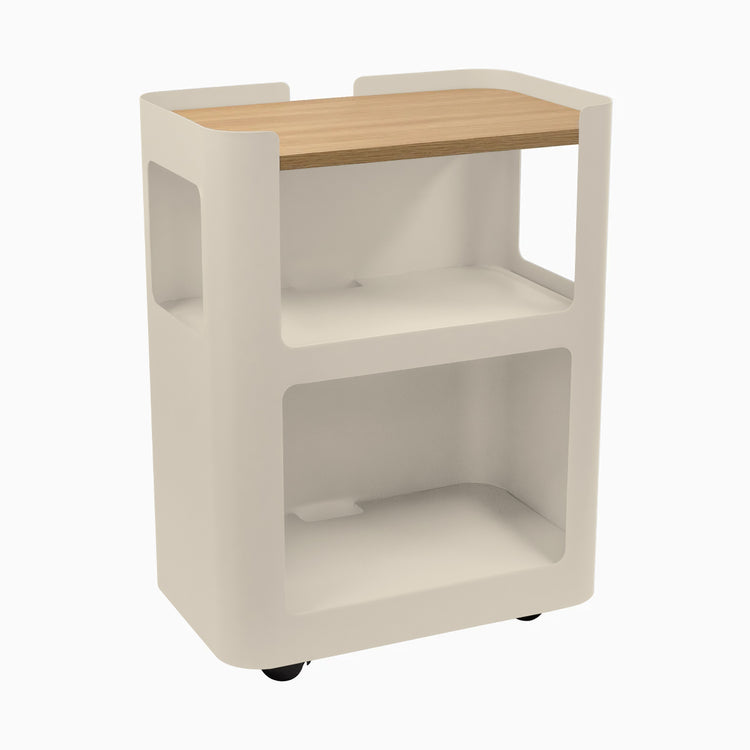 Desky Minimal Open Mobile Pedestal