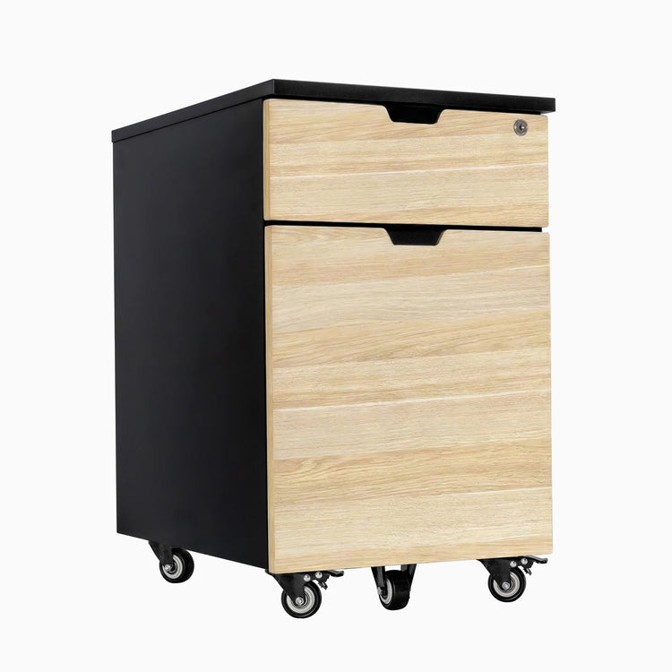 Desky Wooden Minimal Filing Cabinet