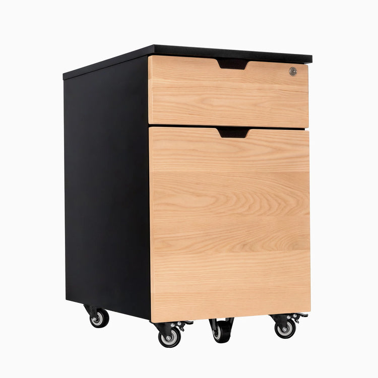 Desky Wooden Minimal Filing Cabinet