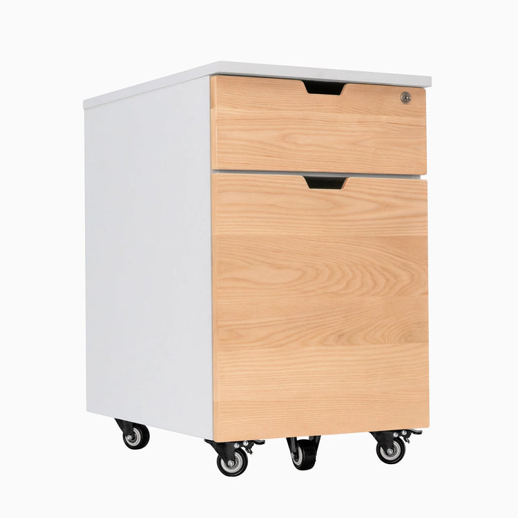 Desky Wooden Minimal Filing Cabinet