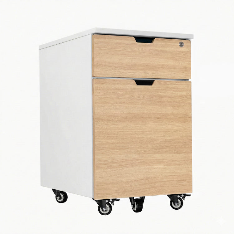 Desky Wooden Minimal Filing Cabinet