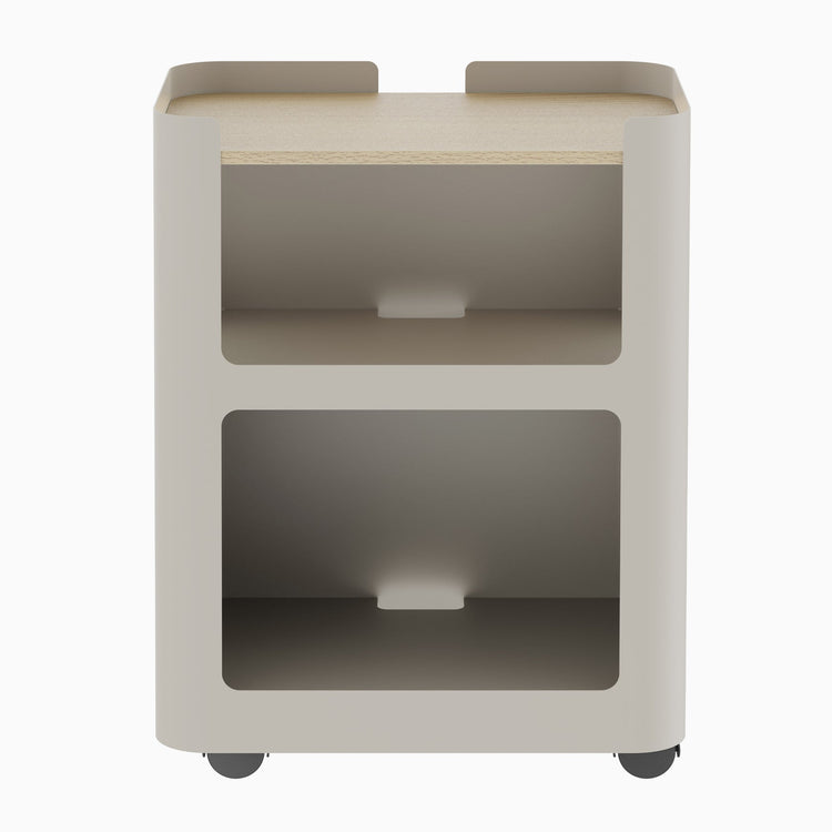 open cabinet design