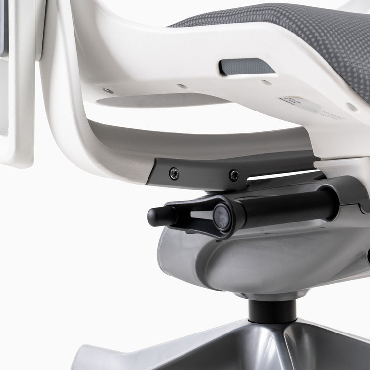 Adjustable height ergonomic chair