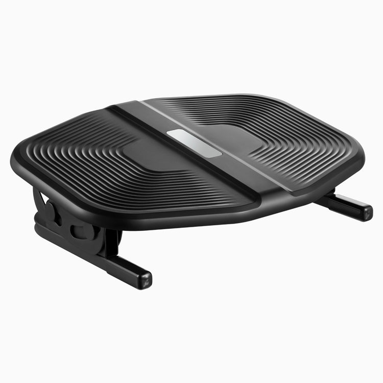 Black rippled foot rest