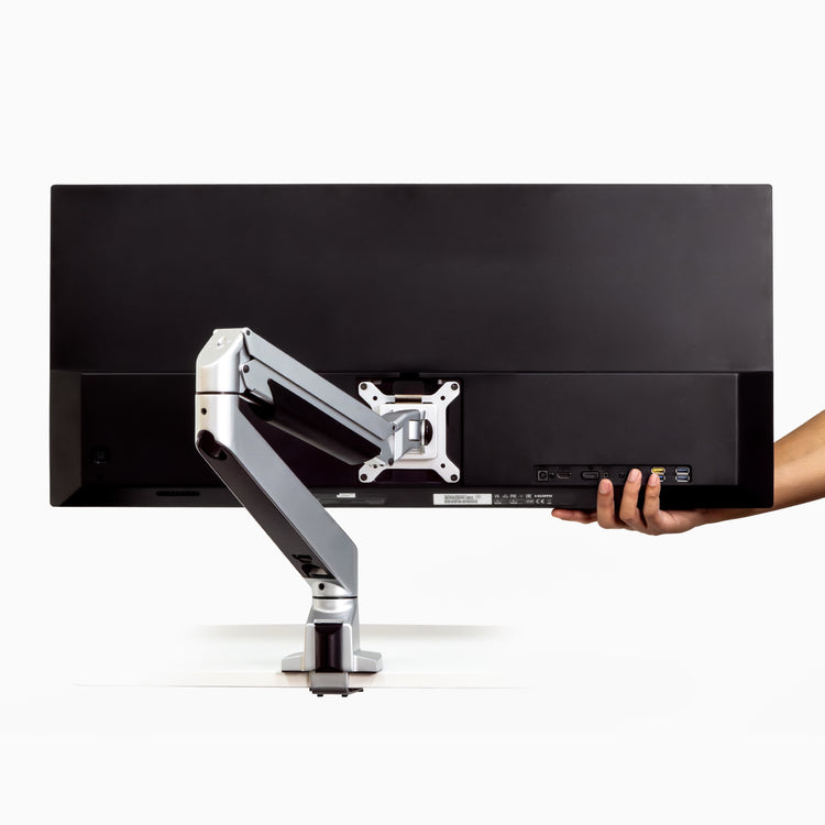 Ergonomic single monitor arm - Desky
